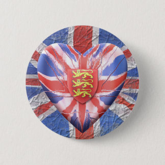 Badge Rond 5 Cm Trois lions