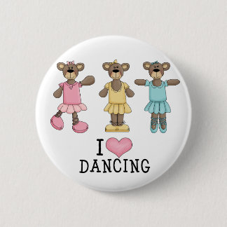 Badge Rond 5 Cm Trois ours de ballet