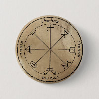 Troisième pentagramme de bouton de Saturn