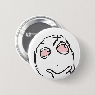 Badge Rond 5 Cm Troll Le Me Memes pense CHOISIR VOTRE COULEUR oeil
