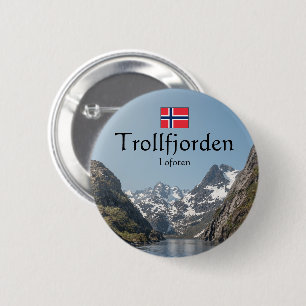 Badge Rond 5 Cm Trollfjord
