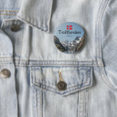 Badge Rond 5 Cm Trollfjord (En situation)