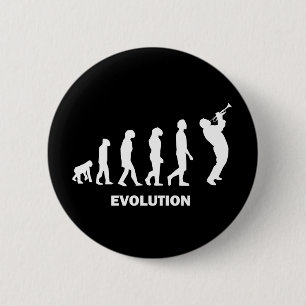 Badge Rond 5 Cm Trompette