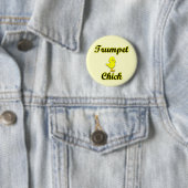 Badge Rond 5 Cm Trompette (En situation)