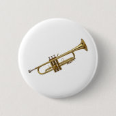 Badge Rond 5 Cm Trompette (Devant)