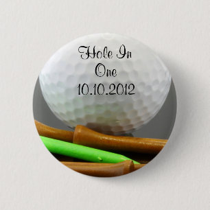 Badge Rond 5 Cm Trou dans un