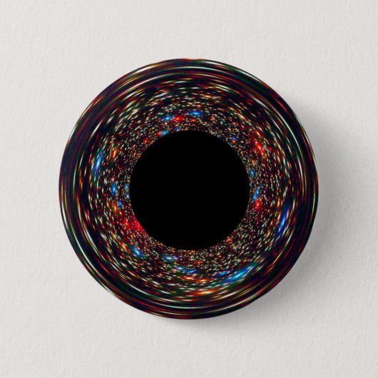 Badge Rond 5 Cm Trou noir supermassif (Devant)