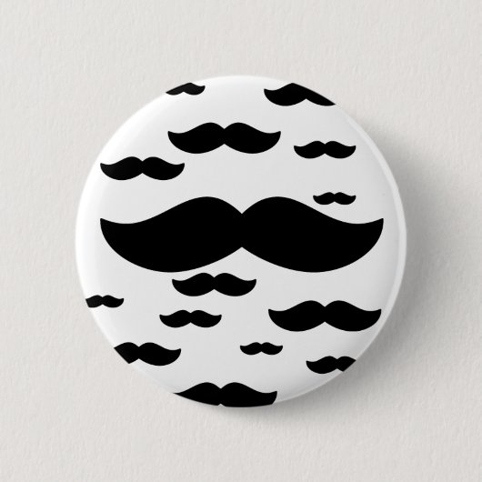 Badge Rond 5 Cm troupeau de moustache (Devant)
