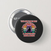 Badge Rond 5 Cm Trucker Mère Son Bond Famille Route Amour Design (Devant & derrière)