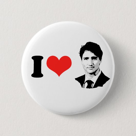 Badge Rond 5 Cm Trudeau (Devant)