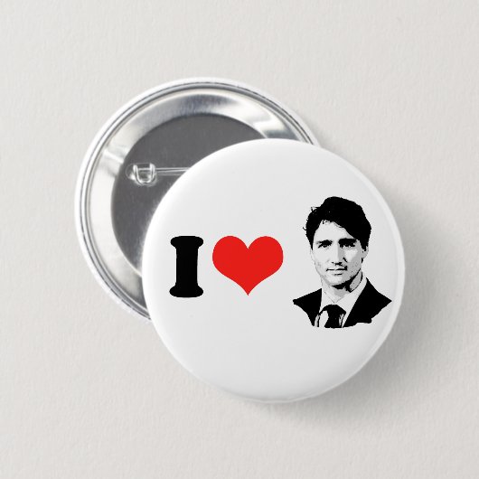 Badge Rond 5 Cm Trudeau (Devant & derrière)
