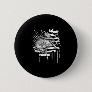Badge Rond 5 Cm Truite cool fumant humour d'anglier extérieur art 