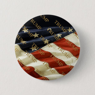 BADGE ROND 5 CM TRUMP
