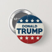 BADGE ROND 5 CM TRUMP 2016 (Devant & derrière)