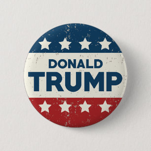 BADGE ROND 5 CM TRUMP 2016