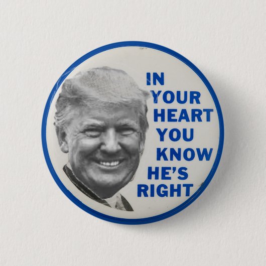Badge Rond 5 Cm Trump 2020 (Devant)