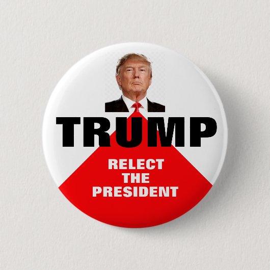 Badge Rond 5 Cm Trump 2020 (Devant)
