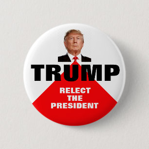 Badge Rond 5 Cm Trump 2020