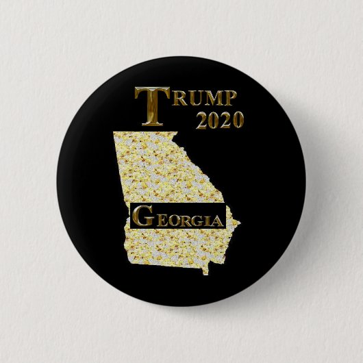 BADGE ROND 5 CM TRUMP 2020 GÉORGIE (Devant)