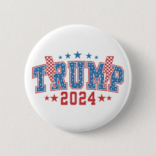 Badge Rond 5 Cm Trump 2024