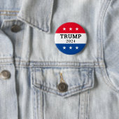 Badge Rond 5 Cm Trump 2024 (En situation)