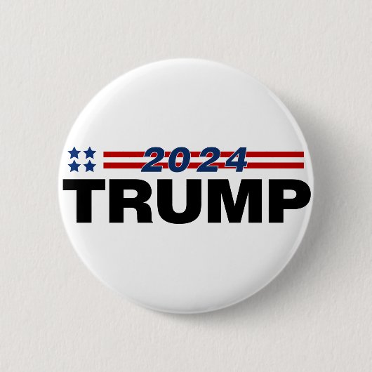 Badge Rond 5 Cm Trump 2024 (Devant)