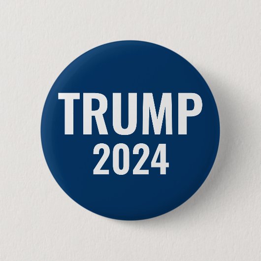 Badge Rond 5 Cm Trump 2024 (Devant)