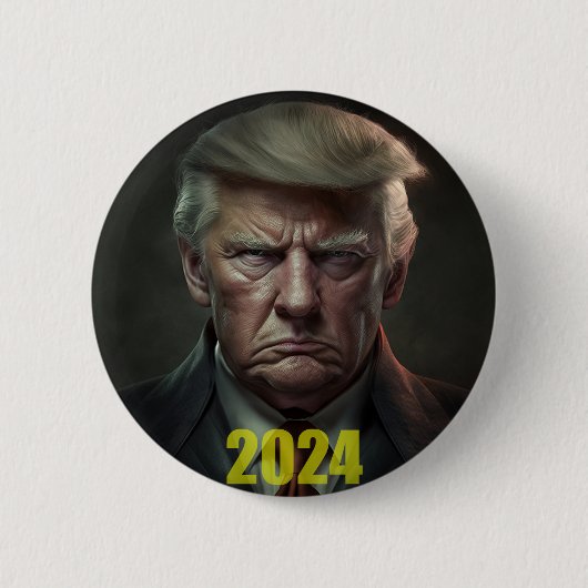 Badge Rond 5 Cm Trump 2024 : Le Tour de la vengeance commence un a (Devant)