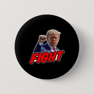 Badge Rond 5 Cm Trump 2024 Lutte pour le droit de voter républicai