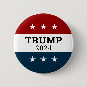 Badge Rond 5 Cm Trump 2024 Pinback