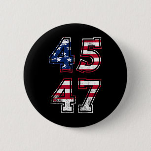 Badge Rond 5 Cm Trump 2024 pour le président