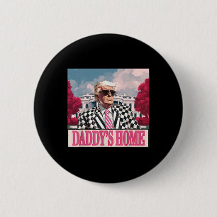 Badge Rond 5 Cm Trump 2024 Prenez America Ck Daddy's Home Trump Pi