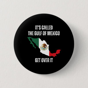 Badge Rond 5 Cm Trump Amérique du Golfe Mexique Mexique président 