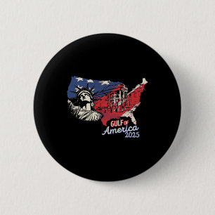Badge Rond 5 Cm Trump Amérique du Golfe Mexique Président Trump 20