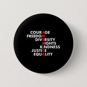 Badge Rond 5 Cm Trump Arrêtez De Prétendre Que Votre Racisme Est L