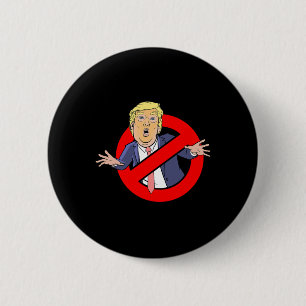 Badge Rond 5 Cm Trump Busters résiste à la chemise