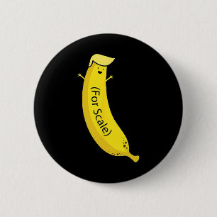Badge Rond 5 Cm Trump C'est Nana (pour l'échelle) drôle