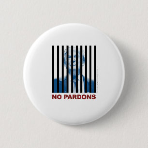 Badge Rond 5 Cm Trump derrière les barreaux — Pas de pardon 3