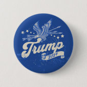 Badge Rond 5 Cm Trump électoral de 2024 (Devant)
