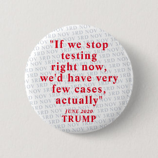 Badge Rond 5 Cm Trump et la lutte contre Trump