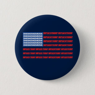 Badge Rond 5 Cm Trump face à l'ennemi du drapeau en 2545