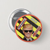 Badge Rond 5 Cm Trump Headush (Devant & derrière)
