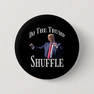 Badge Rond 5 Cm Trump : l'humour politique et la danse amusent