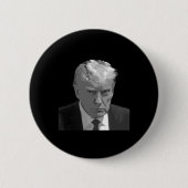 Badge Rond 5 Cm Trump Mug Shot (Devant)