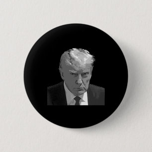 Badge Rond 5 Cm Trump Mug Shot