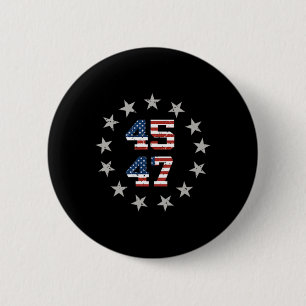 Badge Rond 5 Cm Trump Noël