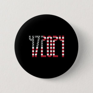 Badge Rond 5 Cm Trump pour président 2024 Républicain innocent déb
