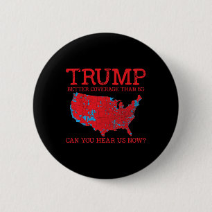 Badge Rond 5 Cm Trump : une meilleure couverture que la 5g Carte é