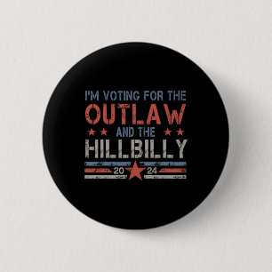 Badge Rond 5 Cm Trump Vance 2025 Donald Trump J D Vance Hors-la-lo