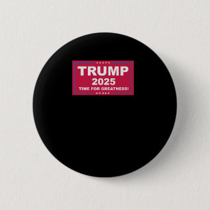 Badge Rond 5 Cm Trump Vance 2025, Le Temps De La Grandeur ()